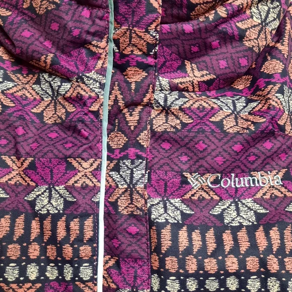 Columbia Horizon Ride Aztec Print Winter/Ski Jacket Youth SZ XL (18-20)